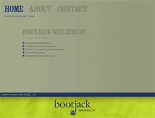 Tablet Screenshot of bootjackdesign.com